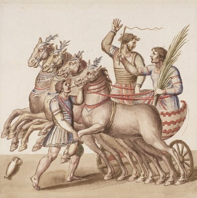 Gladiators, Plate CXIII by Pietro Santi Bartoli