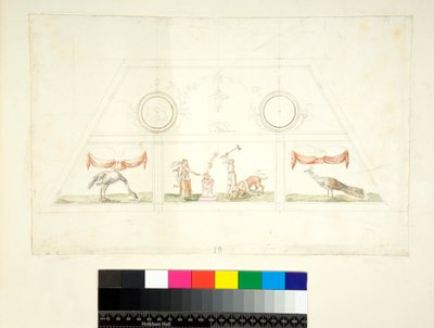Vaulting of the Villa Madama by Pietro Santi Bartoli