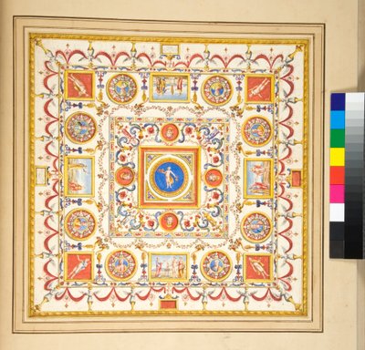 Vault of the Palace of Augustus by Pietro Santi Bartoli