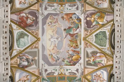 Vault with Frescoes by Pietro Sorri