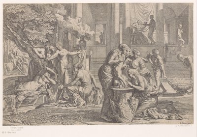 Achilles Immersed in the Water of the Styx by Pietro Testa