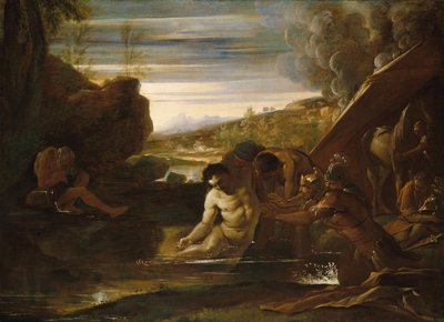 Alexander the Great Rescued from the River Cydnus by Pietro Testa