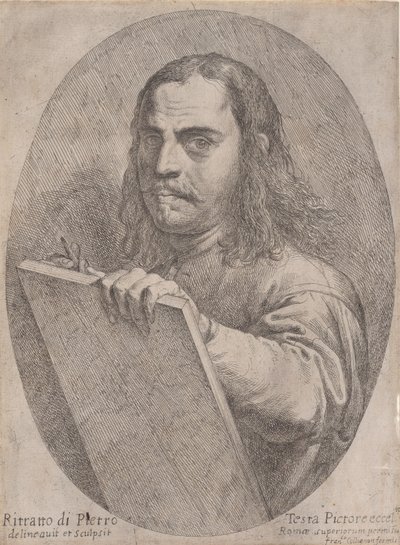 Self-Portrait by Pietro Testa