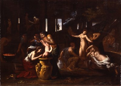 The Birth and Infancy of Achilles by Pietro Testa
