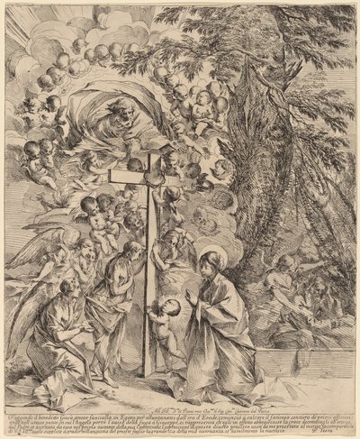 The Infant Christ Embracing the Cross (The Dream of Joseph) by Pietro Testa