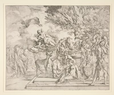 The Sacrifice of Iphigenia by Pietro Testa