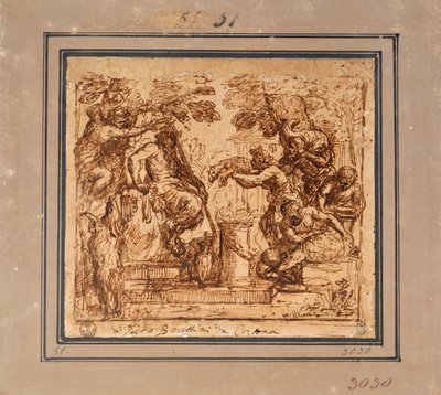 Study for the Offer to Pan by Pietro da Cortona