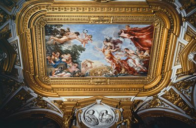 Venus, Planets Fresco Cycle, Pitti Palace, Venus Planetary Room, Florence by Pietro da (1596 1669) Cortona