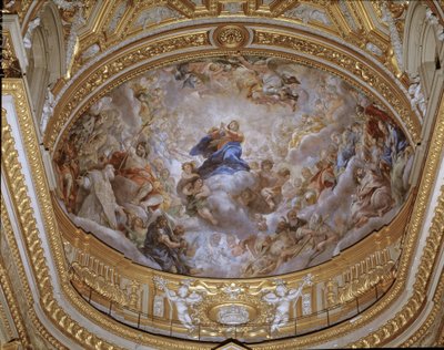 Assumption of the Virgin by Pietro da Cortona