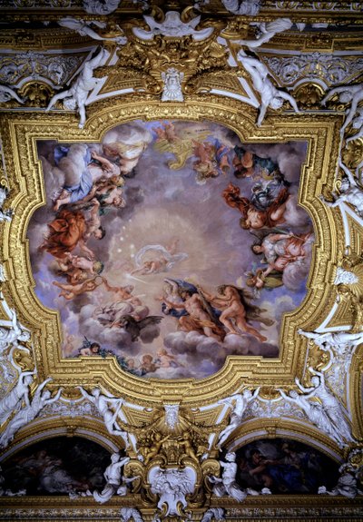Cosimo I de Medici Led in Front of Jupiter by Victory and Heracles by Pietro da Cortona