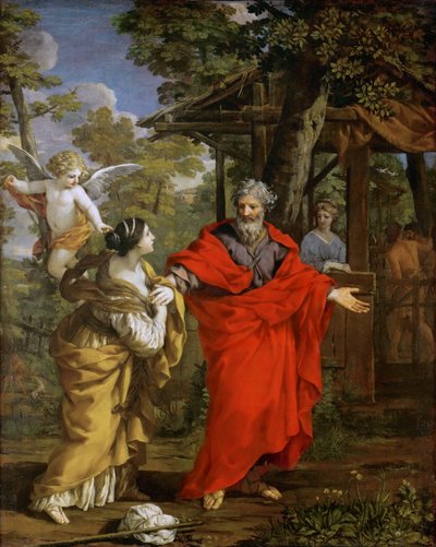 Return of Hagar by Pietro da Cortona