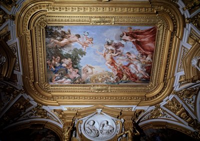 The Young Cosimo I of Medici Taken from the Arms of Venus by Minerva and Hercules by Pietro da Cortona