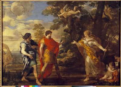 Venus as a Hunter Appears in Aeneas by Pietro da Cortona