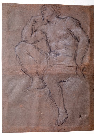 Young Man, Study by Pietro da Cortona