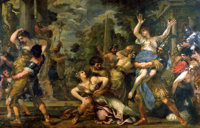 Rape of the Sabines by Pietro da Cortona