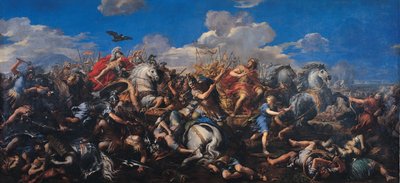 The Battle of Alexander Versus Darius, 1644-1655 by Pietro da Cortona