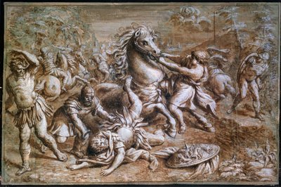 The Conversion of Saint Paul, 17th century by Pietro da Cortona