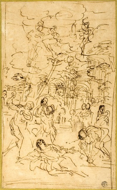 The Martyrdom of Saint Stephen by Pietro da Cortona