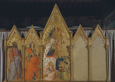 Coronation of the Virgin by Pietro da Miniato