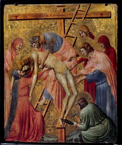 Pieta (The Deposition or Descent of the Cross) by Pietro da Rimini
