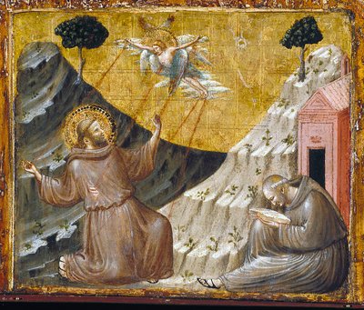 St. Francis Receiving The Stigmata by Pietro da Rimini