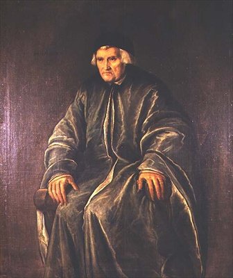 Portrait of Dr. Zaccaria dal Pozzo, Aged 102 by Pietro de Mariscalchi