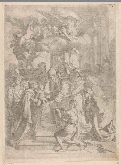 The Presentation of Christ in the Temple by Pietro del Po (attributed to)