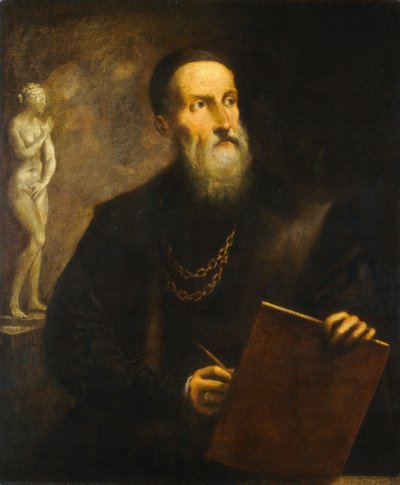 Imaginary Self-Portrait of Titian by Pietro della Vecchia