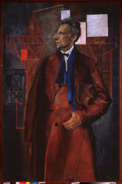 Portrait of the stage producer Vsevolod Meyerhold by Piotr Vladimirovich Williams