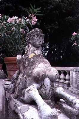 Garden ornament in the form of a sphinx, c.1550 by Pirro Ligorio