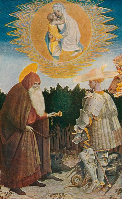 The Virgin and Child with Saints, 1435, 1909 by Antonio Pisanello