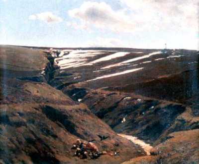 Thawing Snow by Pál Szinyei Merse