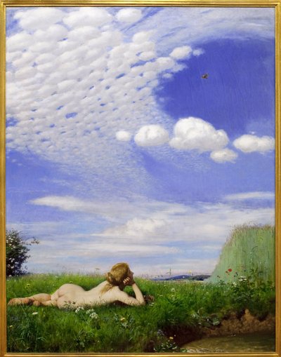 The Lark by Pál Szinyei Merse