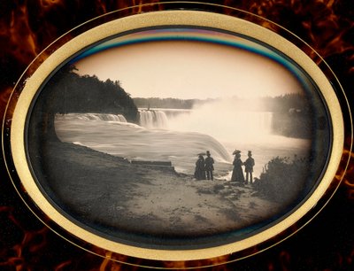 Daguerreotype of Niagara Falls by Babbitt, c.1855 by Platt D. Babbitt