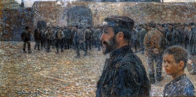 Shift Work (La Diana del Lavoro) by Plinio Nomellini