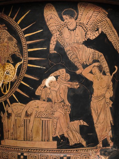 Lucanian Calyx-Krater, c.400 BC by Policoro Painter