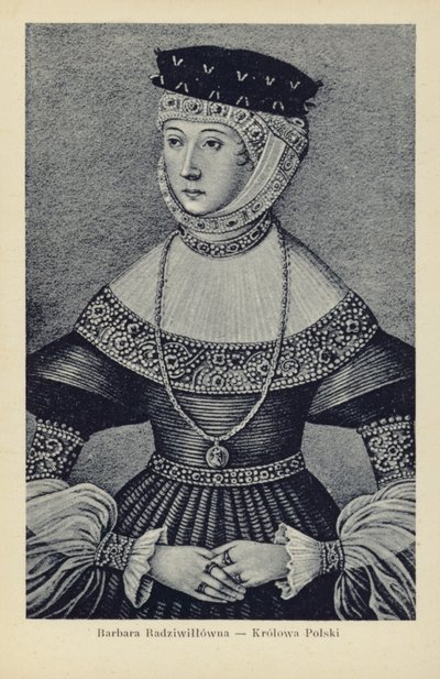 Barbara Radziwiłł by Polish School