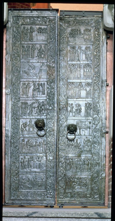 Doors Depicting Scenes from the Life of St. Adalbert (939-97) by Polish School