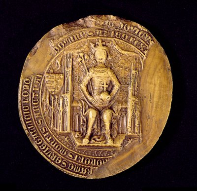 Seal of Louis I (1326-82) the Great, King of Poland by Polish School