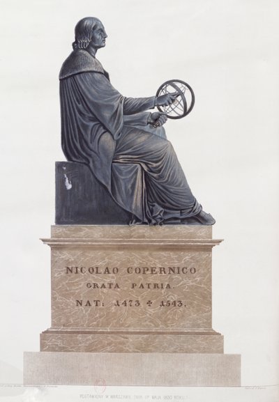 Statue of Nicolaus Copernicus, 1854 by Polish School