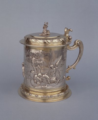 Tankard with scenes from the life of the Prophet Elijah by Polish School