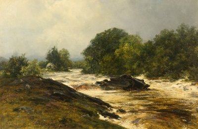 Meeting of the Tummel and the Garry by Pollok Sinclair Nisbet