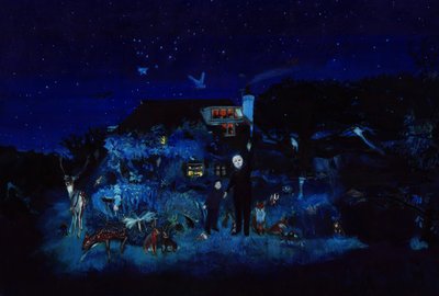 Grandpa and the Stars, 2022 by Polly Horner