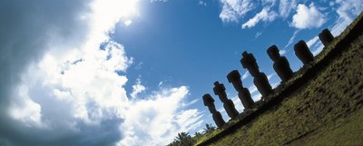 Moai Statues, Rapa Nui National Park on Easter Island, Chile by Polynesian Polynesian