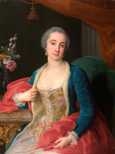 Portrait of Duchess Sforza Cesarini by Pompeo Batoni