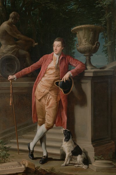 Portrait of John Talbot, Later 1st Earl Talbot by Pompeo Batoni