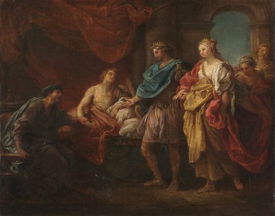 Study for Antiochus and Stratonice by Pompeo Batoni