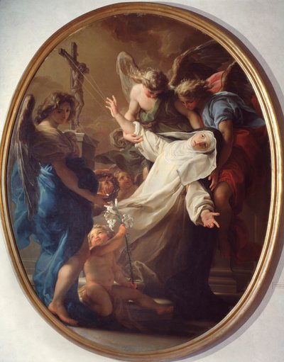 Ecstasy of Saint Catherine of Siena by Pompeo Girolamo Batoni