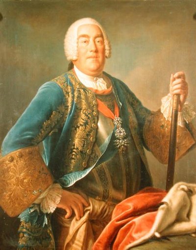 Portrait of Charles Eugene II, Duke of Wurttemberg by Pompeo Girolamo Batoni