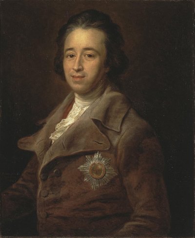 Portrait of Prince Alexander Kurakin 1752-1818 by Pompeo Girolamo Batoni